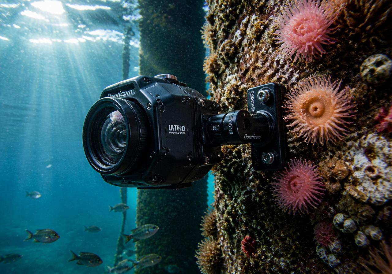 Live underwater camera